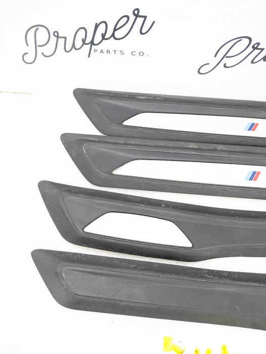 BMW F30 F31 335xi 340xi 328xi 330xi 320i M Sport Front/Rear Left/Right Door Sill Trim Set 8051037/8054234/8054233