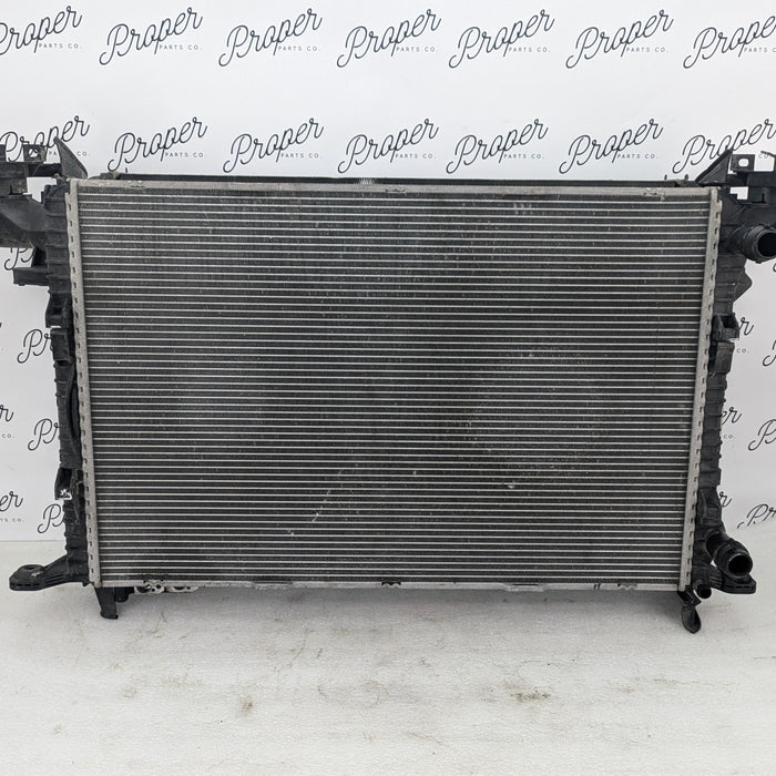 2018 Audi 8U Q3 Engine Motor Air Cooling Radiator Assembly & Turbo Intercooler 8K0121251/8U0145803/8U0121283