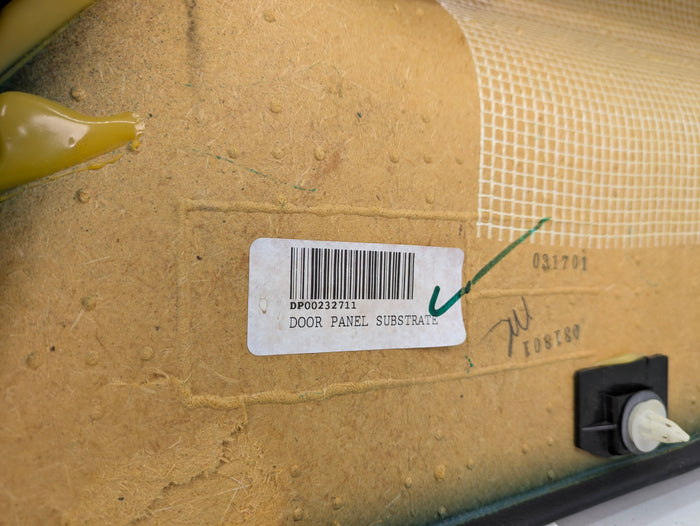 BMW Z3 M Coupe Roadster Front Door Panels Left Right Set Nappa Leather Black 269379603