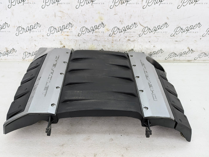 2010-2015 Chevrolet 2SS LS3 V8 Factory Engine Cover & Bracket 92246784 *Damaged*