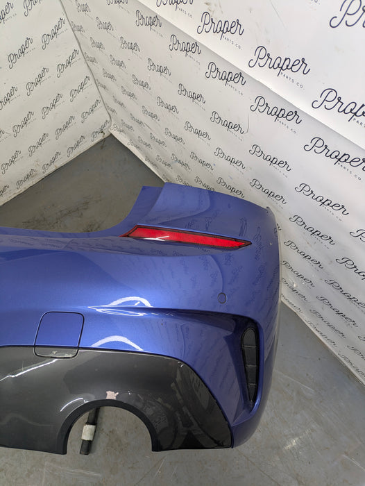 BMW G20 330ix 330i 330ex 330e M Sport Rear Bumper W/PDC Sensors Portimao Blue Metallic (C31) 51128099904