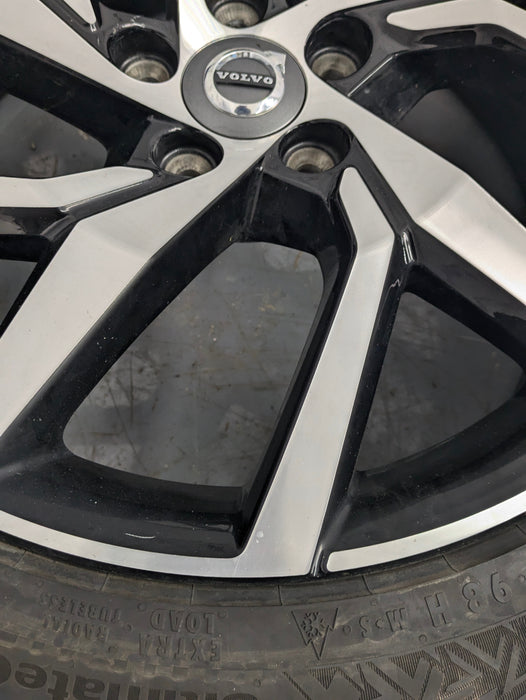 2021 Volvo V60 T6 R-Design Y Spoke Black Diamond Cut Wheel 8 X 18 Et 42 31471311 #2