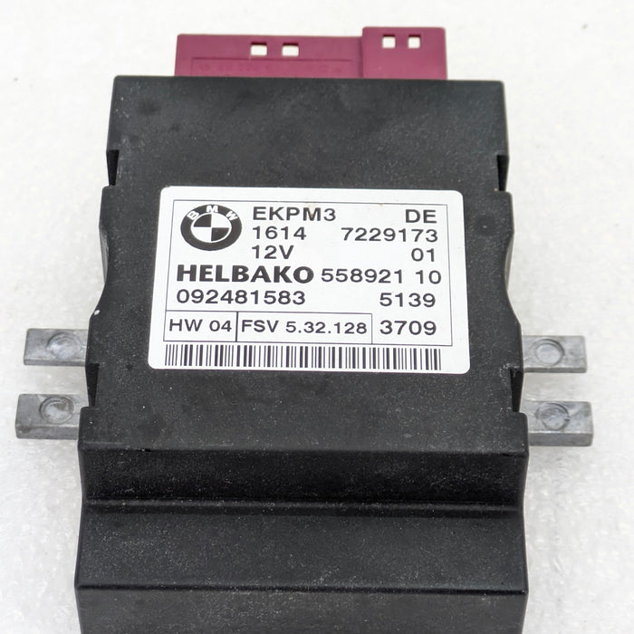BMW E82 E88 E90 E91 E92 E93 135i 335i 335xi Fuel Pump Control Module EKPM3 7229173