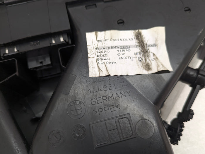 BMW E92 E93 M3 335is Coupe/Convertible Dark Glacier Silver Interior Dash Center Console Trim Set