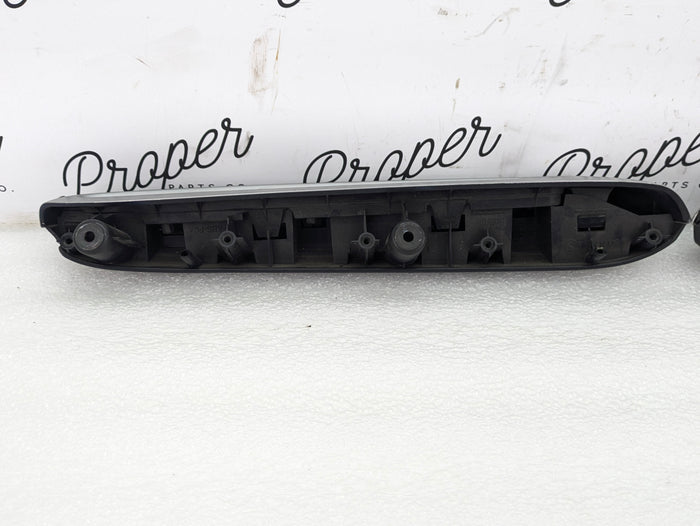 BMW E46 M3 330ci Coupe/Convertible Rear Panel Armrest Set Brushed Aluminum Trim 8241211/8241212