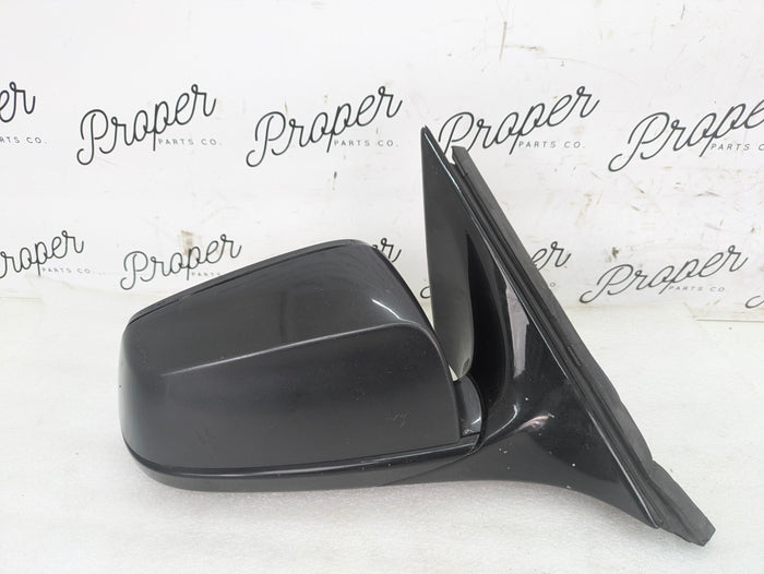 BMW F10 SHADOWLINE/GLOSS BLACK MIRROR RIGHT HEATED/CAMERA/AUTO DIP 51167321864 *DAMAGED*