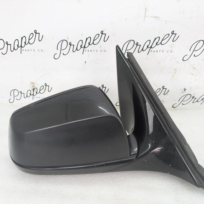 BMW F10 SHADOWLINE/GLOSS BLACK MIRROR RIGHT HEATED/CAMERA/AUTO DIP 51167321864 *DAMAGED*