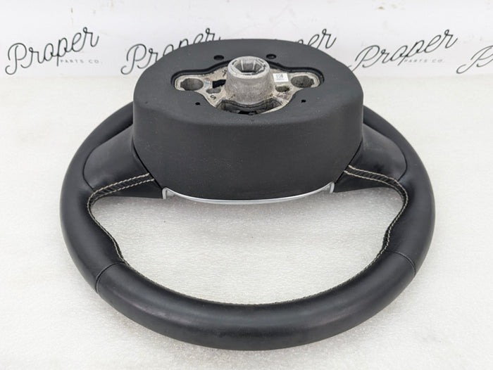 2021 Volvo V60 T6 R-Design Black Leather Steering Wheel & Buttons 32288776