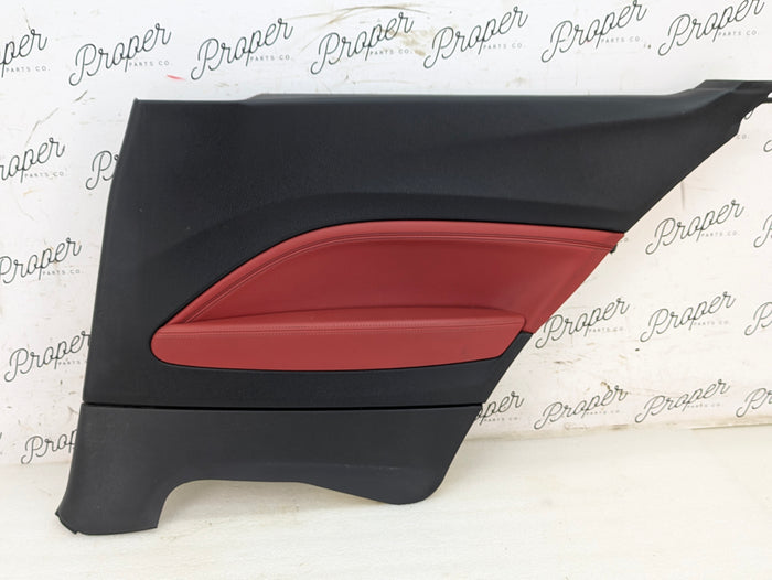 BMW F22 228xi M235xi 230xi M240xi M Sport Coral Red Dakota Leather Interior Seat & Door Panel Set *NOTE*