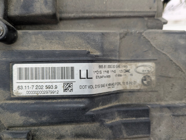 BMW E90 E91 335xi 328xi 325xi 323i LCI Left/Driver Side Adaptive Xenon Headlight 7202593/7237647
