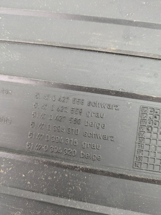 BMW E90 E91 325xi 335xi 330xi 328xi  AWD Rubber/Winter Floor Mat Floor Liner Set 51470427557/51470427558