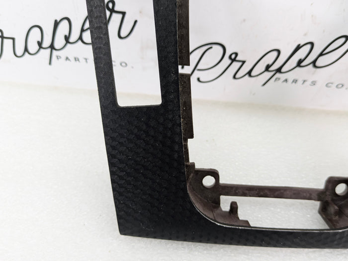 BMW E46 M3 330Ci 325Ci ZHP M Sport Coupe Black Cube Center Shifter Window Switch Trim Bezel 51167902429