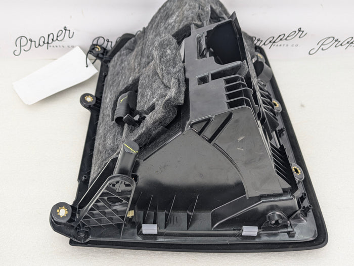 2015-2018 Audi 8U Q3 LHD Glove Box Dashboard Storage Compartment Black 8U1857035
