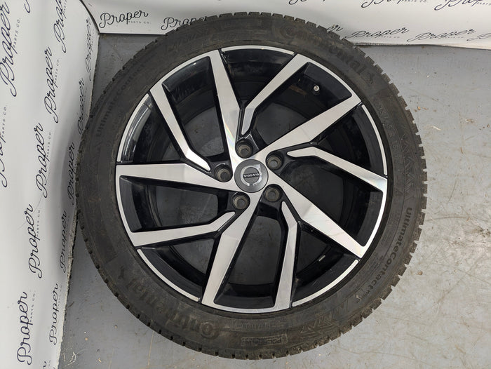 2021 Volvo V60 T6 R-Design Y Spoke Black Diamond Cut Wheel 8 X 18 Et 42 31471311