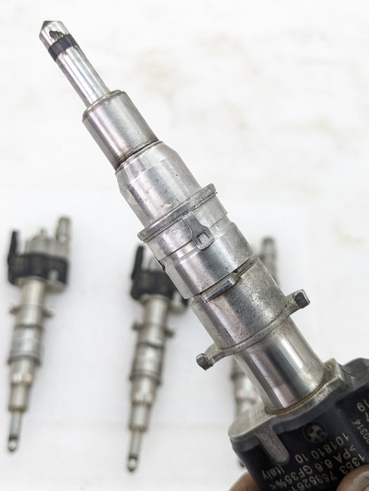 BMW E90 E92 E93 335i 335xi N54 High Pressure Fuel Injectors Index 9 (Set Of 6) 7585261-09 *Damaged*