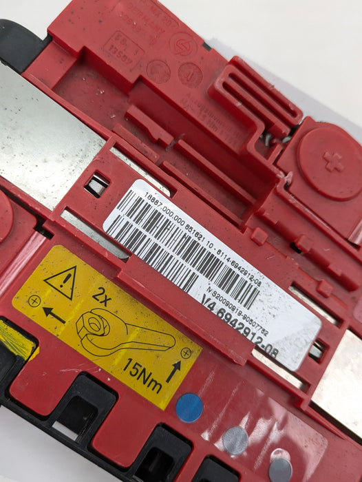 BMW E82 E88 E92 E93 E90 E91 3 Series Battery Power Distribution Box & Positive Terminal 6942912