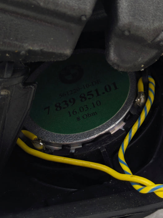 BMW E93 E92 335is 335i 328i M3 Left/Right Front Door Individual Audio Tweeters W/Trim 7839851/7119174/7119173