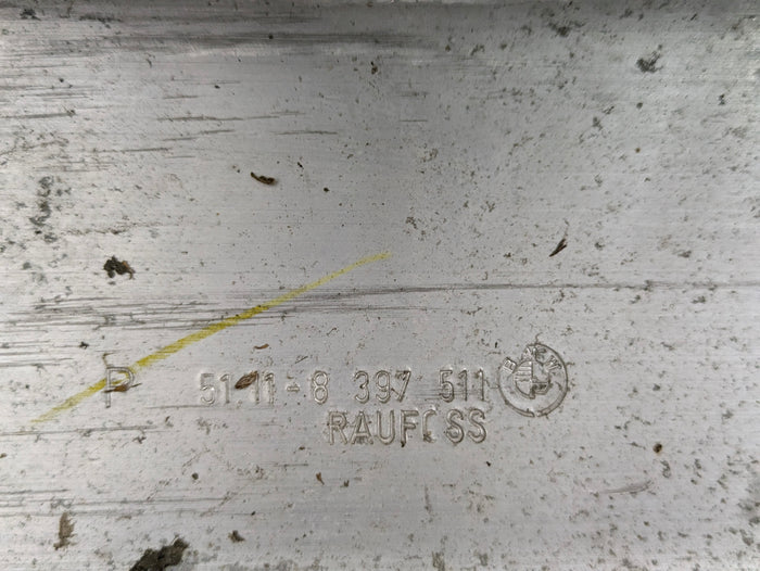 BMW Z3M Roadster/Z3M Coupe Front Bumper Titan Silver (354) 51110307542 *DAMAGED*