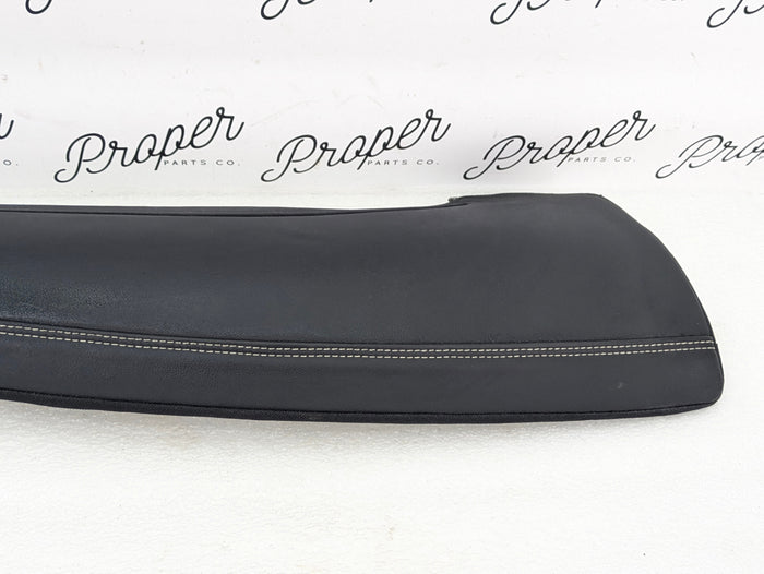 2021 Volvo V60 T6 R-Design Right/Passenger Side Rear Black Leather Seat Bolster 31467788