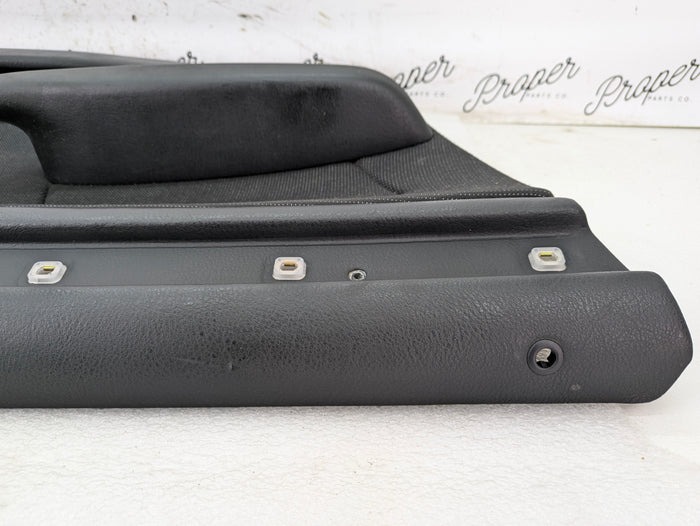BMW E46 330i 328i 325i 323i ZHP M Sport Sedan Wagon Front & Rear Door Card Panel Set Laser Cloth Alcantara