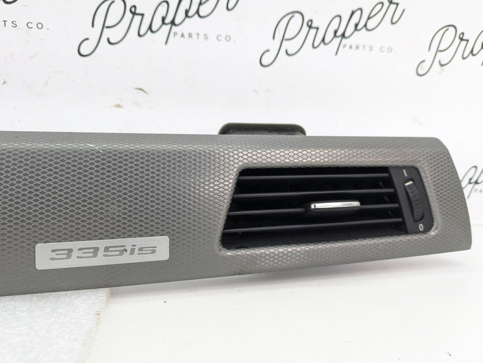 BMW E92 E93 M3 335is Coupe/Convertible Dark Glacier Silver Interior Dash Center Console Trim Set