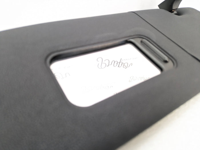 BMW E82 135i 128i Front Right/Passenger Side Black Vinyl Sun Visor 7252484 *NOTE*