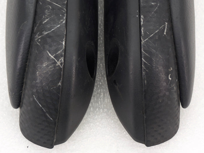 BMW E46 M3 330ci ZHP M Sport Convertible Rear Panel Armrest Set Black Cube Trim *Damaged*