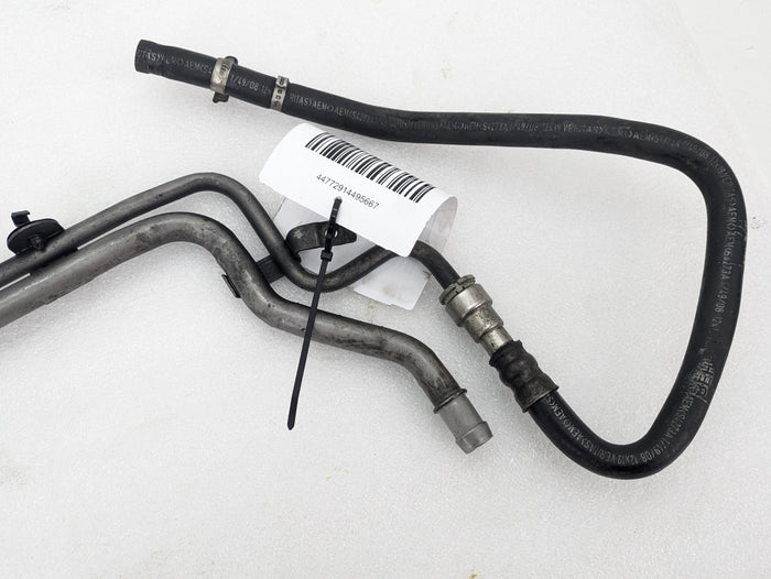BMW E60 E61 M5/E63 E64 M6 Power Steering Fluid Intake & Cooler Return Lines W/Reservoir 2282816/32412228855