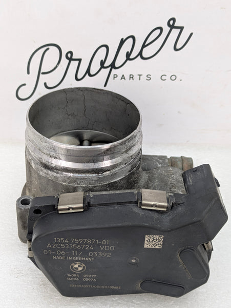 BMW E82 E88 135i N55 Engine Throttle Body 7597871