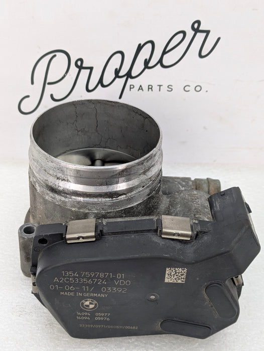 BMW E82 E88 135i N55 Engine Throttle Body 7597871