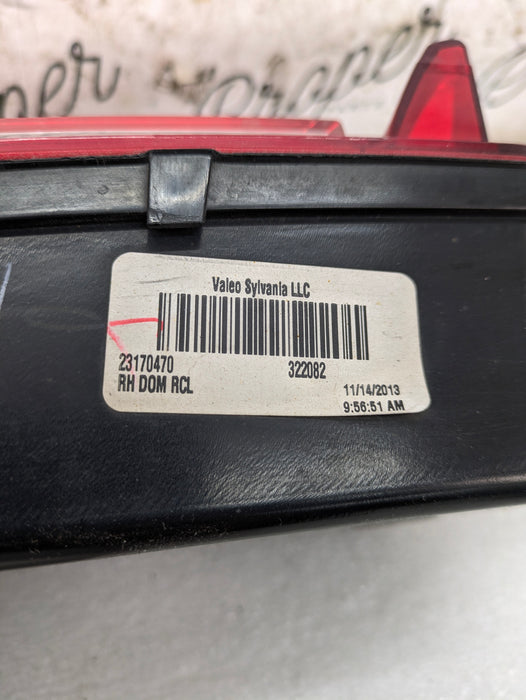 Chevrolet C7 Corvette Stingray Z51 Rear Right/Passenger Side Tail Light 23170470