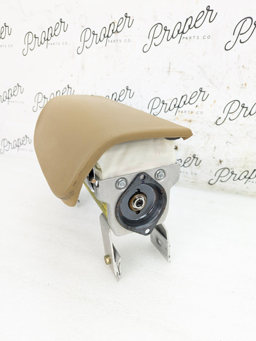 Porsche 996.2 911 Carrera 4 Right/Passenger Side Dashboard Airbag W/Cover Panel Savanna Beige Leather 99680307106/99680317305