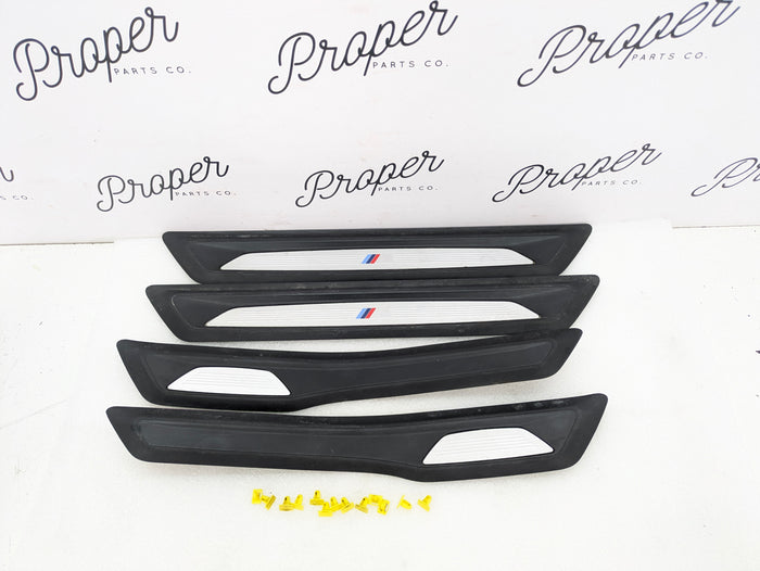 BMW F30 F31 335xi 340xi 328xi 330xi 320i M Sport Front/Rear Left/Right Door Sill Trim Set 8051037/8054234/8054233