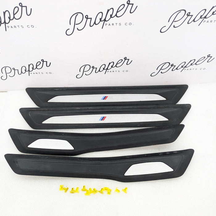 BMW F30 F31 335xi 340xi 328xi 330xi 320i M Sport Front/Rear Left/Right Door Sill Trim Set 8051037/8054234/8054233