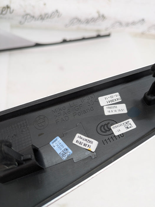 BMW F32 F33 4 Series M Sport Glacier Silver Trim Set 9218549/9218552