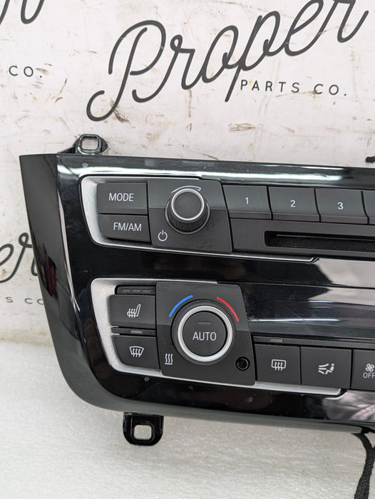 BMW F36 F32 F30 F31 F33 F34 440xi 430xi 435xi 428xi LCI HVAC Climate Control Panel Radio Buttons 6832881