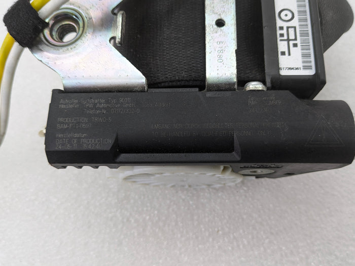 BMW E92 M3 335i Coupe Front Left Driver Seat Belt Retractor Force Limiter 72119114283