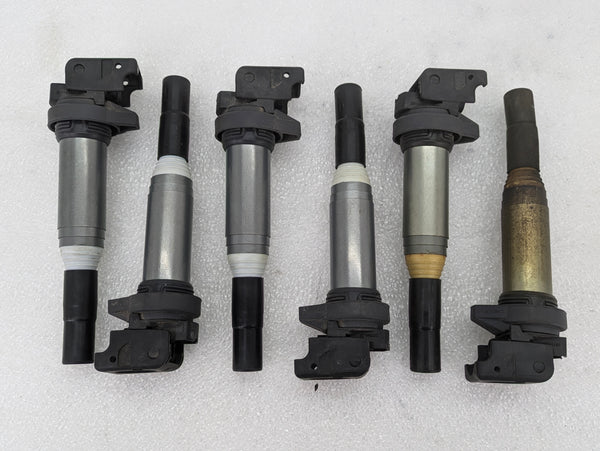 BMW E82 E88 E90 E91 E92 E93 M3 335i Ignition Coil Set of 6 7594596