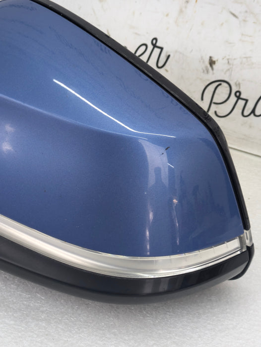 BMW F32 F33 F36 435xi 440xi 430xi 428xi Left/Driver Side View Mirror Estoril Blue (B45)