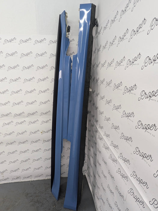 Bmw F82 Side Skirts W/Flare Left/Right (Yas Marina Blue)  51772350717/51772350718
