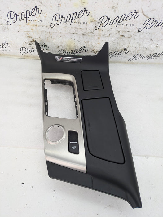 Chevrolet C7 Corvette Stingray Z51 Center Console Shifter Surround Trim Assembly 22940550 *DAMAGED*
