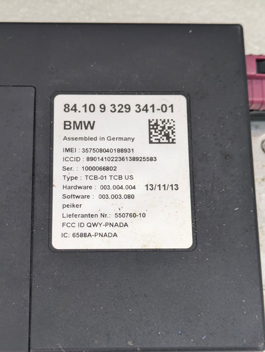 BMW F32 F33 F30 F31 F34 F36 4 & 3 Series Bluetooth Communication Control Module 9329341