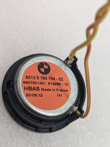 BMW F10 5 Series Left/Right Front/Rear Harman Kardon Door Tweeter 9184794