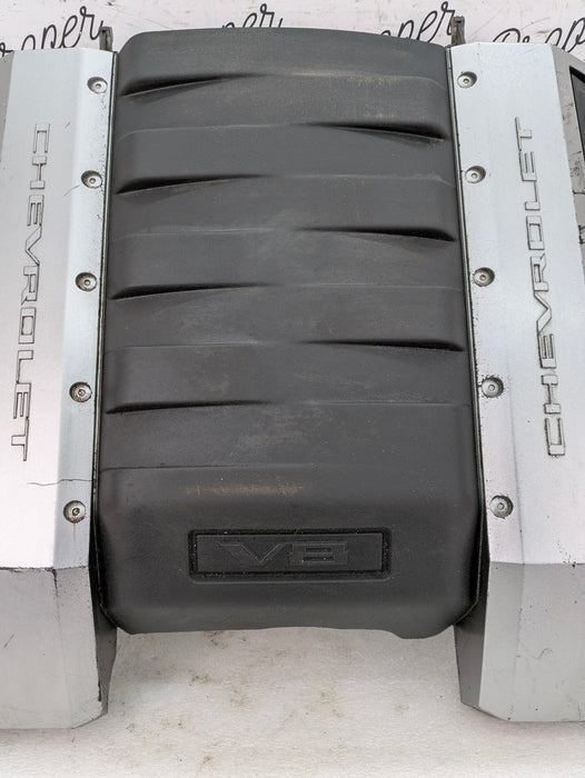 2010-2015 Chevrolet 2SS LS3 V8 Factory Engine Cover & Bracket 92246784 *Damaged*