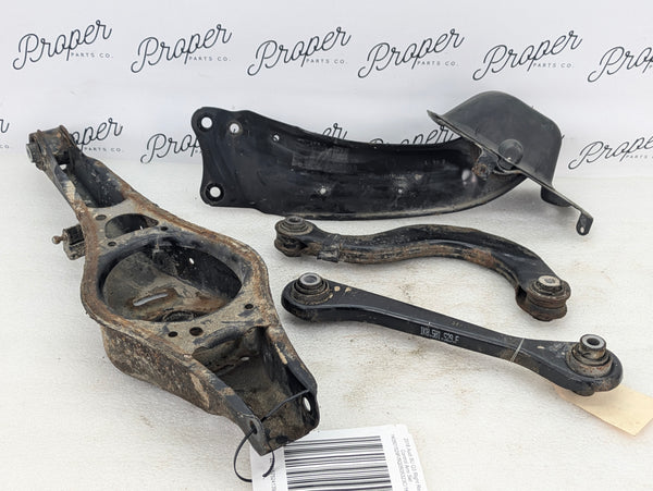 2016-2018 Audi 8U Q3 Quattro AWD Right Rear Control & Trailing Arm Perch Set 1K0501529F