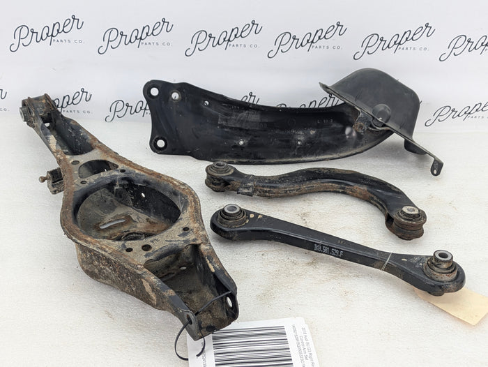 2016-2018 Audi 8U Q3 Quattro AWD Right Rear Control & Trailing Arm Perch Set 1K0501529F