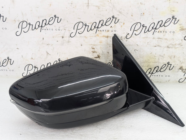 BMW G22 G23 G20 430ix M440ix M Sport Right Side View Mirror W/Camera & Lane Assist Black Sapphire Metallic (475) 51165A08396