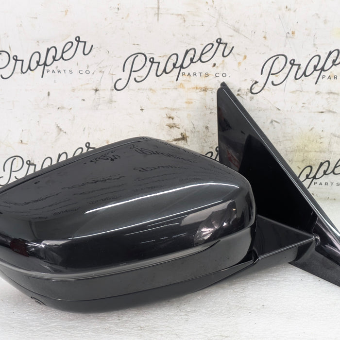 BMW G22 G23 G20 430ix M440ix M Sport Right Side View Mirror W/Camera & Lane Assist Black Sapphire Metallic (475) 51165A08396