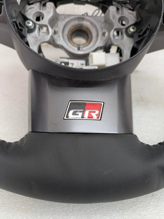 Toyota GZEA14 GR Corolla Manual Transmission Heated Leather Steering Wheel W/Buttons