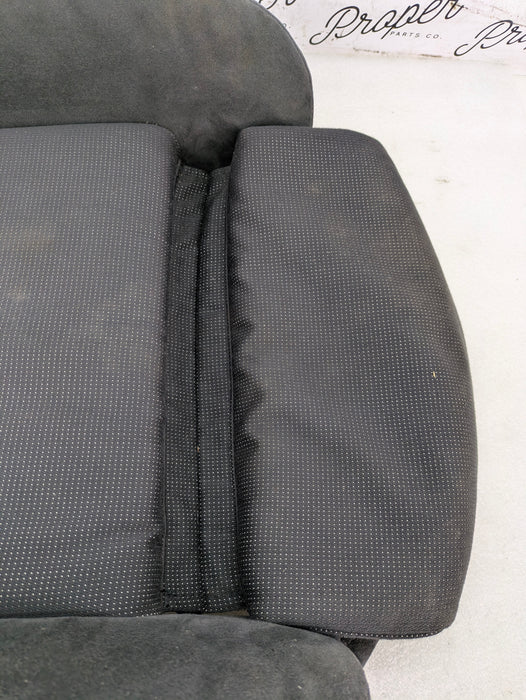 BMW E46 330i 328i 325i 323i Sedan Wagon Front Sport Seat Bottom Cushion Alcantara *Damage*